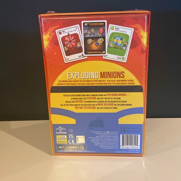 Exploding minions card game - Picture 2 of 2